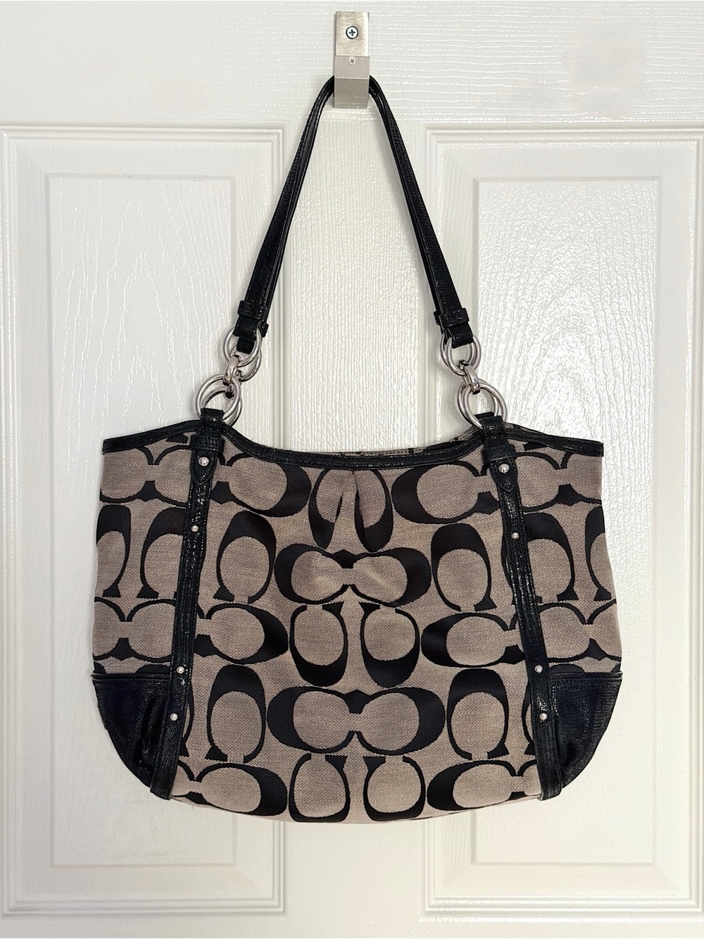 Vintage Coach Alexandra Tote Bag